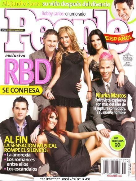 Aparitii in reviste - People en espanol - Aparitii RBD