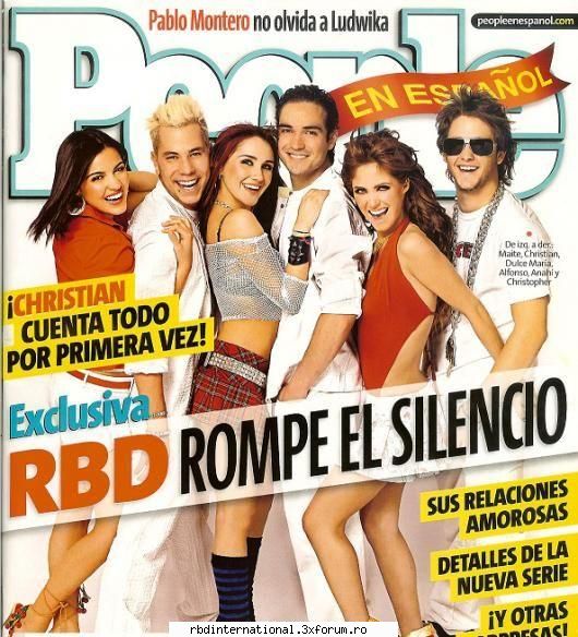 Aparitii in reviste - People en espanol - Aparitii RBD