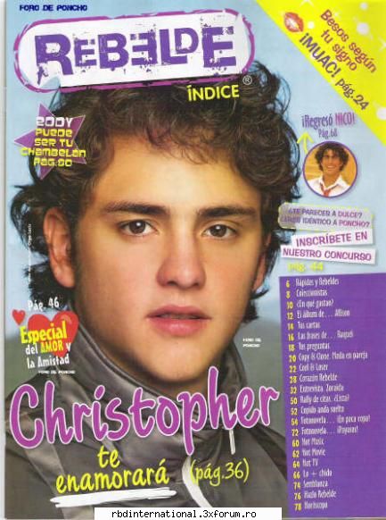 Galerie foto-Christopher Uckermann - Anahi4ever - Christopher Uckermann