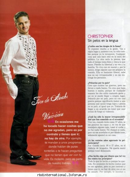 Galerie foto-Christopher Uckermann - rebelde_girl - Christopher Uckermann