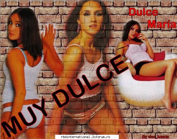 Galerie foto-Dulce Maria - oana_anahi&poncho - Dulce Maria