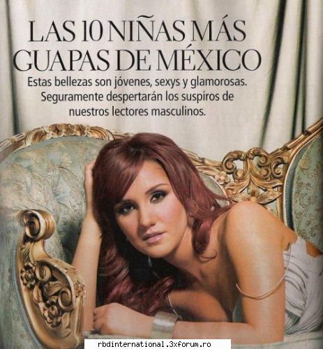 Galerie foto-Dulce Maria - oana_anahi&poncho - Dulce Maria