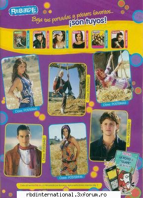 Rebelde-revista oficiala - Anahi4ever - Aparitii RBD
