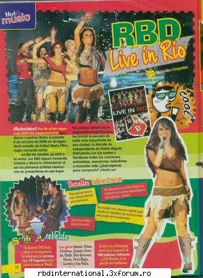 Rebelde-revista oficiala - Anahi4ever - Aparitii RBD