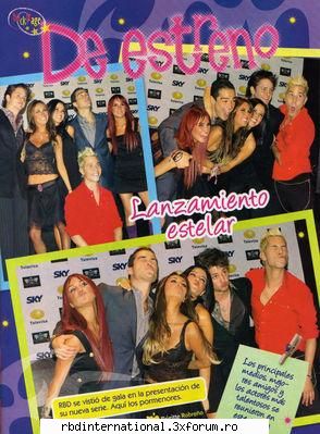 Rebelde-revista oficiala - Anahi4ever - Aparitii RBD