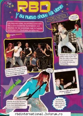 Rebelde-revista oficiala - Anahi4ever - Aparitii RBD