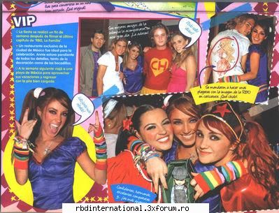 Rebelde-revista oficiala - Anahi4ever - Aparitii RBD