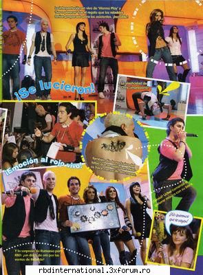 Rebelde-revista oficiala - Anahi4ever - Aparitii RBD