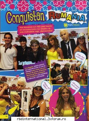Rebelde-revista oficiala - Anahi4ever - Aparitii RBD