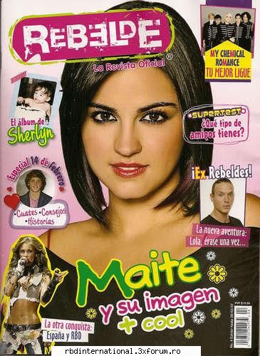 Rebelde-revista oficiala - oana_anahi&poncho - Aparitii RBD