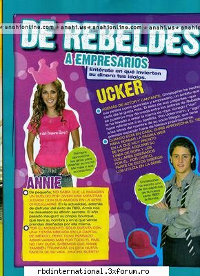 Rebelde-revista oficiala - rebelde_girl - Aparitii RBD