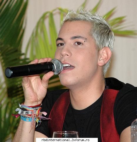 concert nicaragua - chris - conferinta - Aparitii RBD