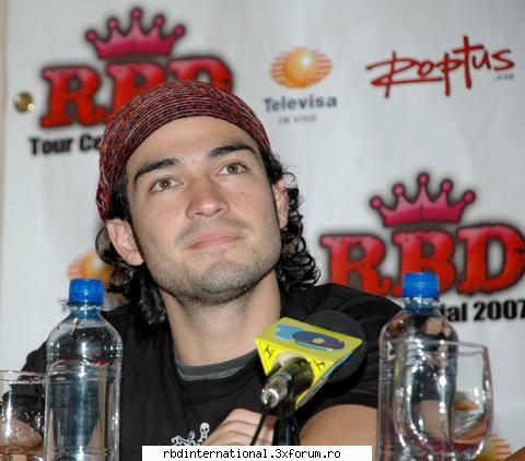 concert nicaragua - poncho - conferinta - Aparitii RBD