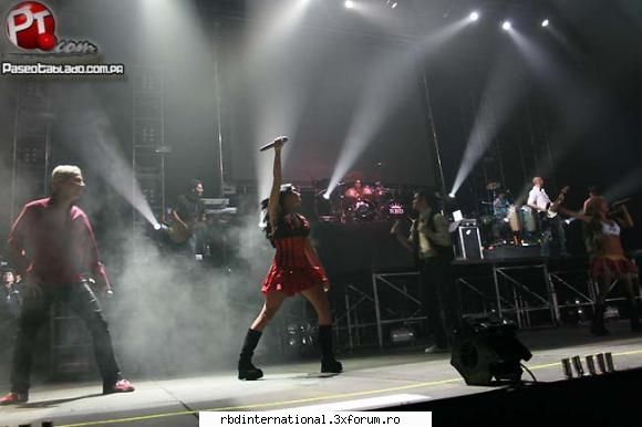 concert panama - annie,ucker,may si chris - Aparitii RBD