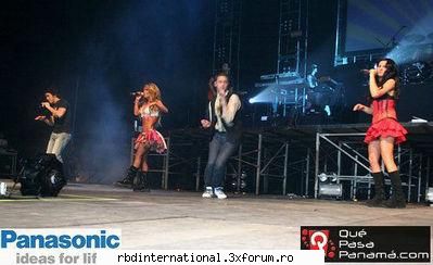 concert panama - may,ucker,annie si poncho - Aparitii RBD