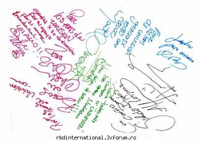 autografe aici puneti poze lor