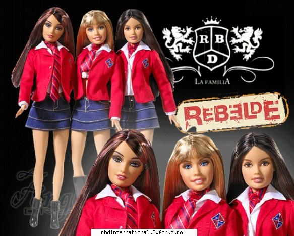 barbie rbd sunt super papusile